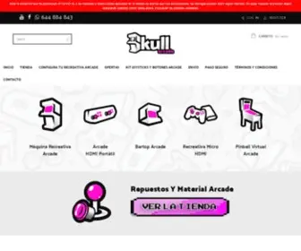 Skullarcade.com(Fabricación de Maquinas Recreativas Arcade y Venta de Repuestos Arcade) Screenshot