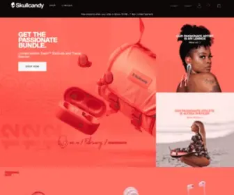 Skullcandy.co.uk(Headphones, Earbuds, Speakers & More) Screenshot