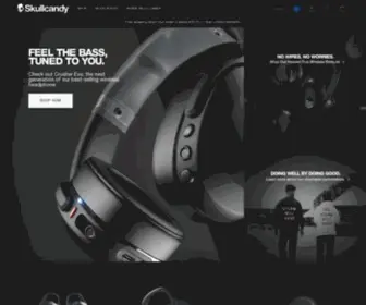 Skullcandy.eu(Headphones, Earbuds, Speakers & More) Screenshot