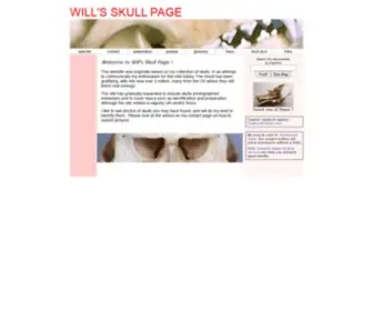 Skullsite.co.uk(WILLS SKULL PAGE) Screenshot