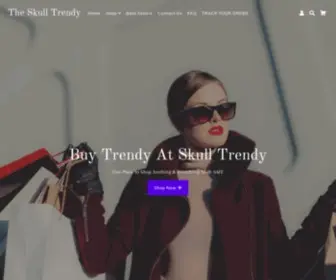 Skulltrendy.com(The Skull Trendy) Screenshot