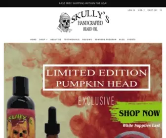 Skullysbeardoil.com(Skully's Ctz Beard Oil) Screenshot