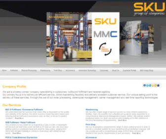 Skulogistics.co.uk(SKU Group) Screenshot