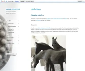 Skulpturkunst.ch(Skulpturen und Kunst) Screenshot