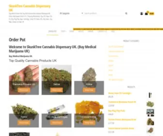 Skunktree.co.uk(Buy Medical Marijuana UK) Screenshot