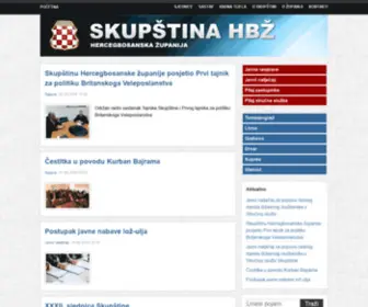 Skupstinahbz.com(Skupština) Screenshot