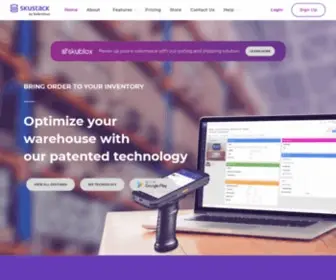 Skustack.com(Warehouse Management System (WMS) Software) Screenshot