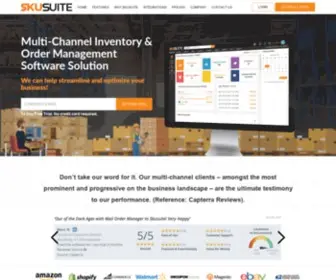 Skusuite.com(Skusuite inventory and order management) Screenshot