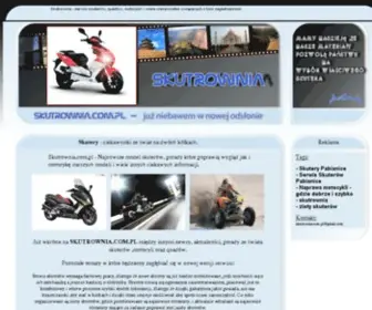 Skutrownia.com.pl(Serwis skuterów) Screenshot
