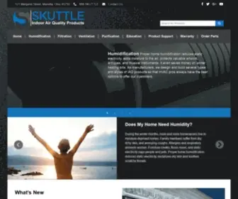 Skuttle.com(Skuttle Indoor Air Quality Products) Screenshot