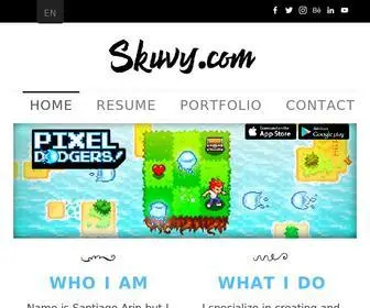 Skuvy.com(Graphic designer) Screenshot