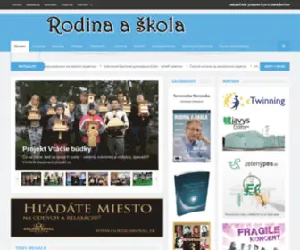 Skvelarodina.sk(RODINA A ŠKOLA) Screenshot