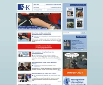 Skverlag.de(Der fachverlag für präklinische notfallmedizin) Screenshot
