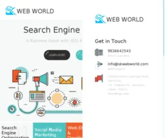 Skwebworld.com(Hire the best SEO service company in Kolkata. For low cost SEO expert near you Call or WhatsApp) Screenshot