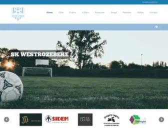 Skwestrozebeke.be(SK Westrozebeke) Screenshot