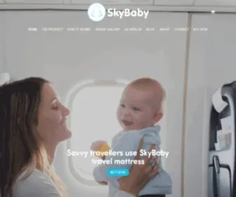 SKY-Baby.co.uk(SkyBaby Travel mattress for travelling with babies) Screenshot