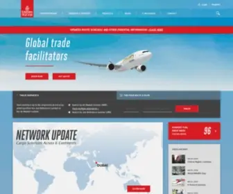 SKY-Cargo.com(Emirates SkyCargo) Screenshot