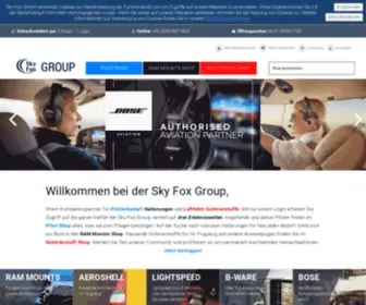 SKY-Fox.com(Sky Fox Online Shop) Screenshot