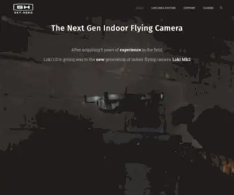 SKY-Hero.com(THE NEXT GEN INDOOR FLYING CAMERA) Screenshot