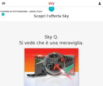 SKY-Homepack.it(Benvenuto su Sky) Screenshot