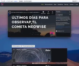 SKY-Live.tv(Astronomía) Screenshot