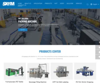 SKY-Machine.com(Water Filling Machine manufacturer) Screenshot