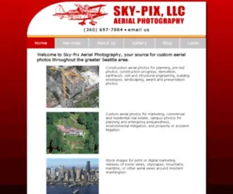 SKY-Pix.com(Sky-Pix Aerial Photography) Screenshot