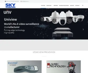 SKY-Tec.rs(Sky Technologies Sky Technologies) Screenshot