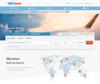 SKY-Tours.co.uk(Cheap flights) Screenshot