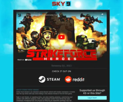 SKY9Games.com(Strike Force Heroes) Screenshot
