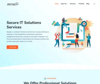 Skyably.com(Skyably IT Solution) Screenshot