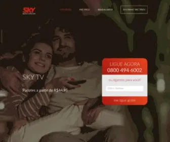 Skyassine.com.br(Sky TV) Screenshot