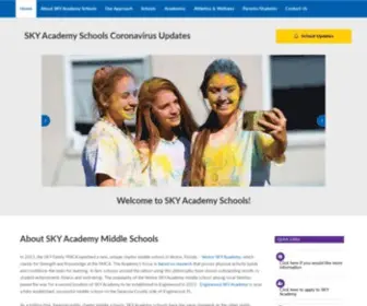 Skyatthey.com(SKY, charter schools in Sarasota County, Florida) Screenshot