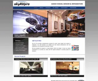 SkyavPro.com(Sky AV Pro) Screenshot