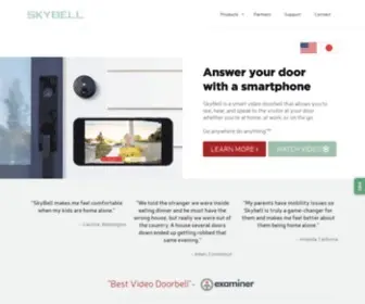 SKybell.com Screenshot