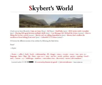 SKybert.net(Skybert's World) Screenshot