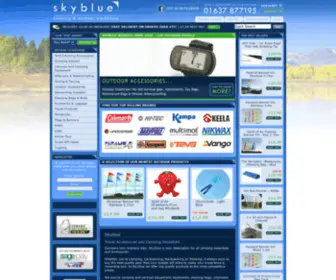 SKYblueleisure.co.uk(Camping, Outdoor, Travel Products, Caravan Accessories and Equipment) Screenshot