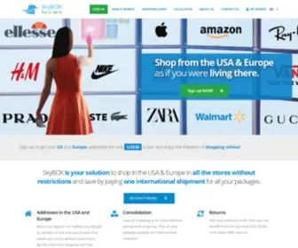 SKybox.net(Shop in the US and Europe) Screenshot