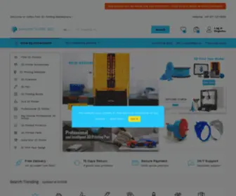 SKYbridge3D.com(3D Printing Marketplace) Screenshot