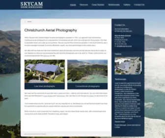 SKycamnz.co.nz(Christchurch Aerial Photography) Screenshot