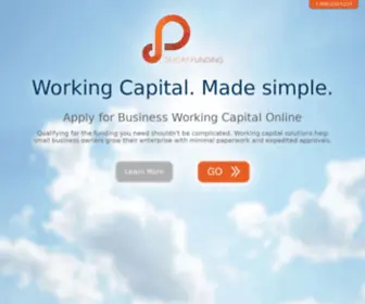 SKycapfunding.com(Small Business Loans) Screenshot