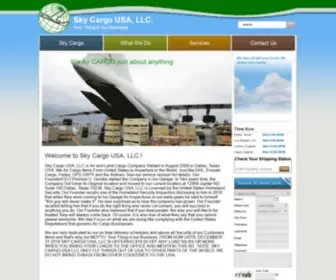 SKycargousa.com(Sky Cargo USA) Screenshot