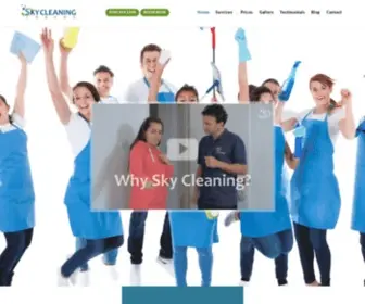 SKYcleaninglondon.co.uk(Sky Cleaning London) Screenshot