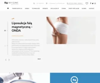 SKYclinic.pl(Przeszczepy włosów metodą fue) Screenshot