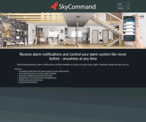 SKycommand.com.au(SkyCommand by Inner Range) Screenshot