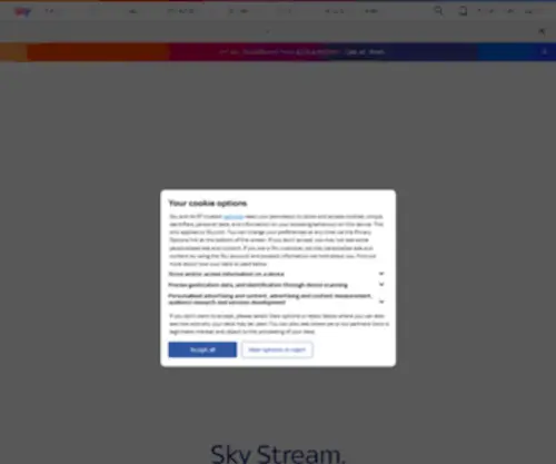 SKY.com(Discover TV) Screenshot