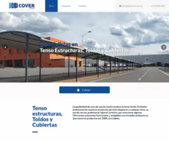 SKycover.com.mx(Toldos de Malla sobra en Monterrey) Screenshot