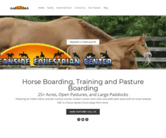 SKydanceranch.com(Oceanside Equestrian Center) Screenshot