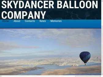 SKydancerballooncompany.com(Skydancer Balloon Company) Screenshot