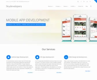 SKydevelopers.net(Android application development) Screenshot